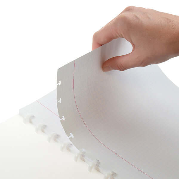 Atoma Classic Colours Polypropylene Cover Disc-Bound Refillable Notebook A4 by Atoma at Cult Pens