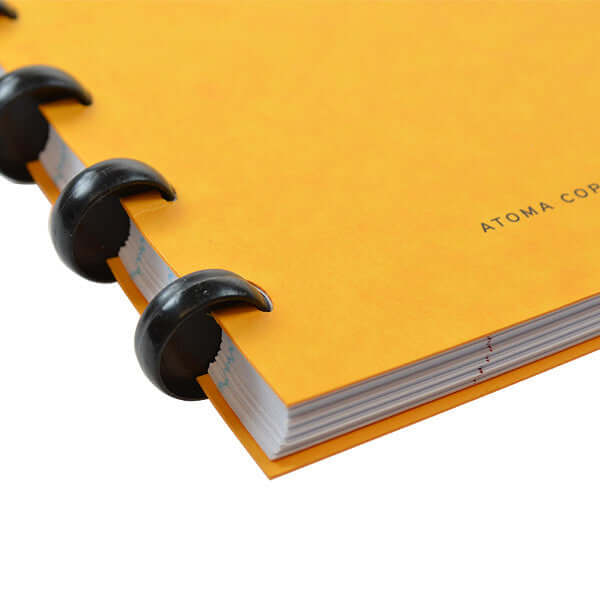 Atoma Classic Colours Card Cover Disc-Bound Refillable Notebook A5+ by Atoma at Cult Pens