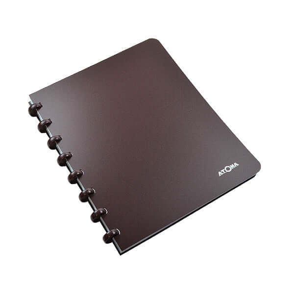 Atoma Classic Colours Polypropylene Cover Disc-Bound Refillable Notebook A5+ by Atoma at Cult Pens