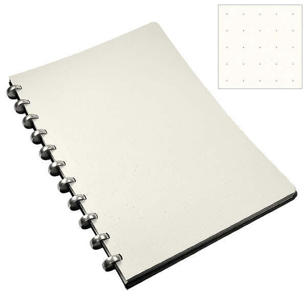 Pur Disc Bound Refillable 210 x 297 Notebook Leather