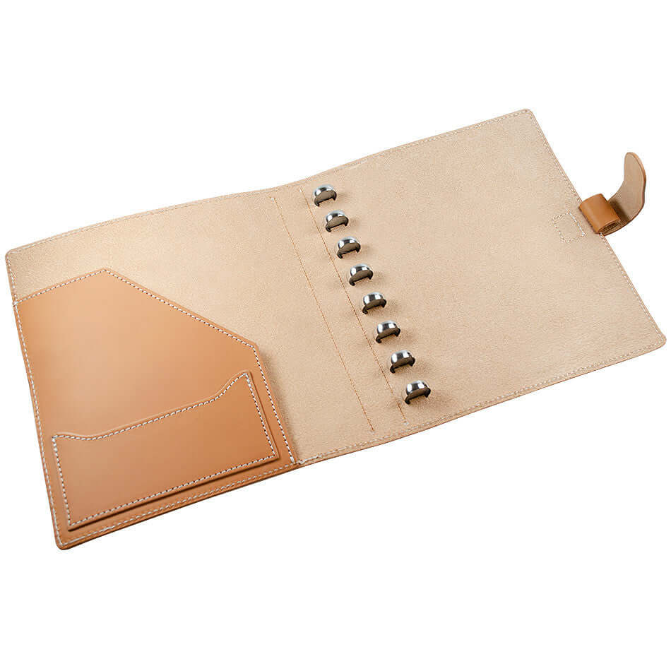 Atoma Pur Leather Folder A5+ Natural by Atoma at Cult Pens