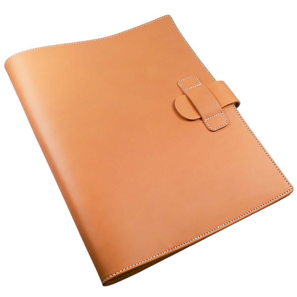 Atoma Pur Leather Folder A4 Natural by Atoma at Cult Pens