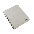Atoma Amazing Texon Cover Disc-Bound Refillable Notebook Grey A5+ by Atoma at Cult Pens