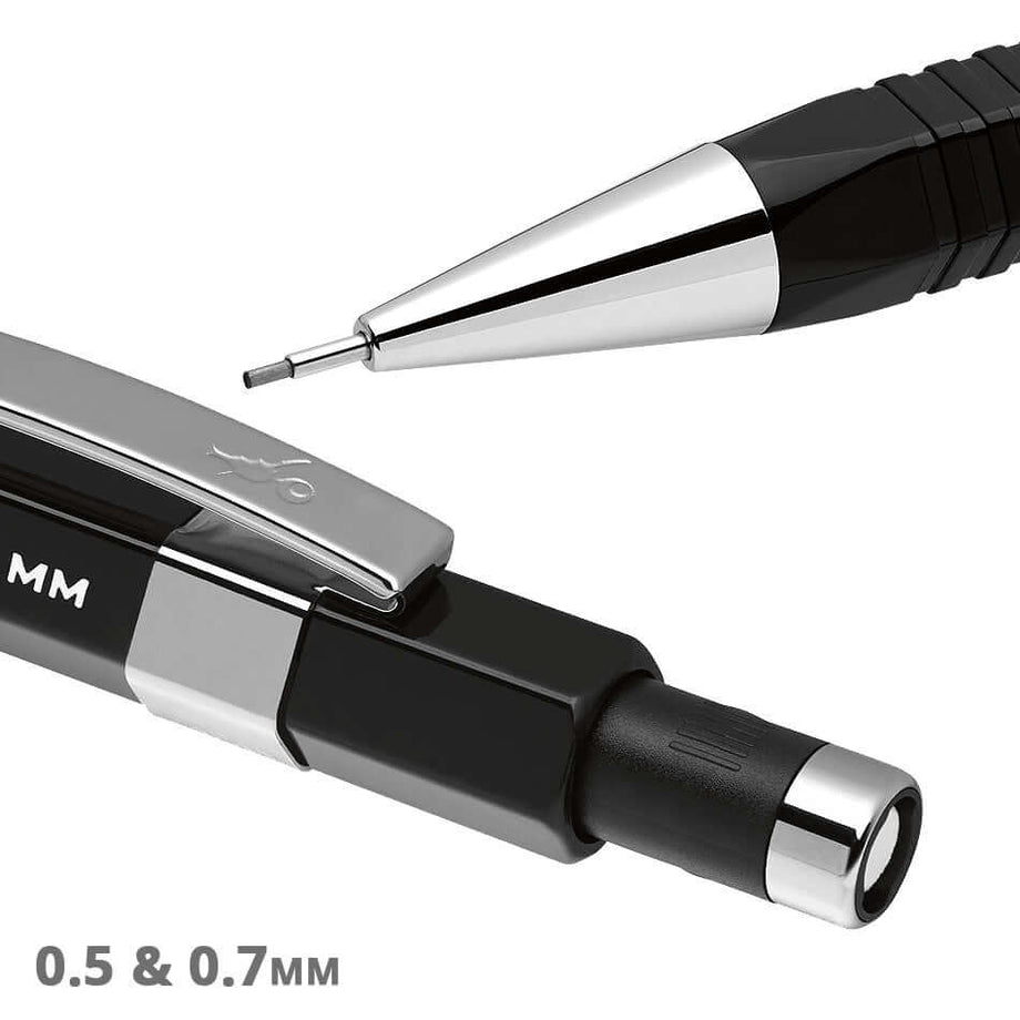 BIC Criterium® Silver påfyllningsbar mekanisk penna – 2 mm bly
