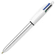 BIC 4-Colour Multipen Shine Silver by BIC at Cult Pens