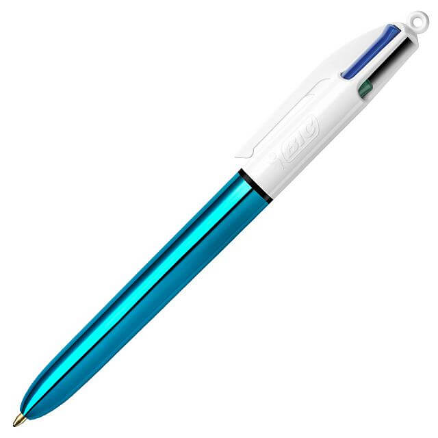 BIC 4-Colour Multipen Shine Blue by BIC at Cult Pens