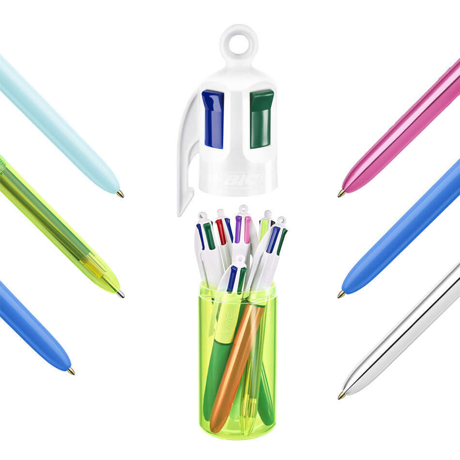 BIC 4-Colour Multipen Assorted Set of 6 by BIC at Cult Pens