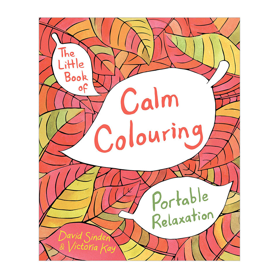Little Book Calm Colouring Portable Relaxation