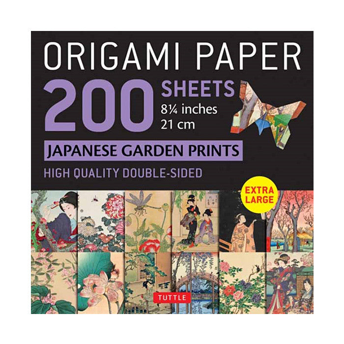 Origami Paper 200 Sheets Japanese Garden
