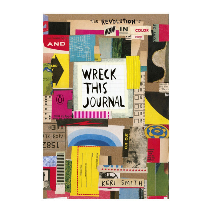 Wreck this Journal Now in Colour by Books at Cult Pens