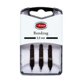 Brause Nibs Set of 3 Bandzug (Angled Square Cut) by Brause at Cult Pens