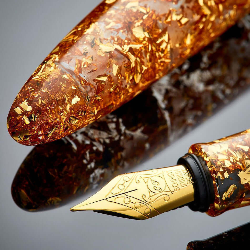 Benu Minima Fountain Pen Blazing Gold by Benu at Cult Pens