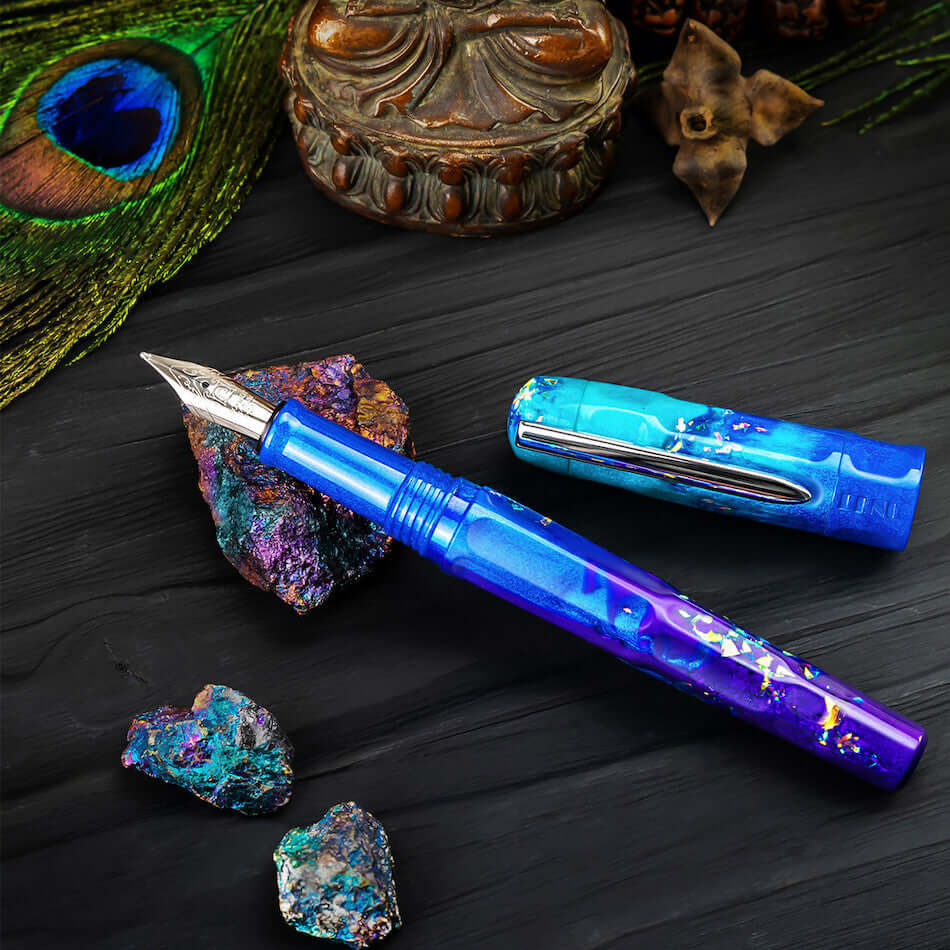 Benu Talisman Fountain Pen Peacock Ore by Benu at Cult Pens