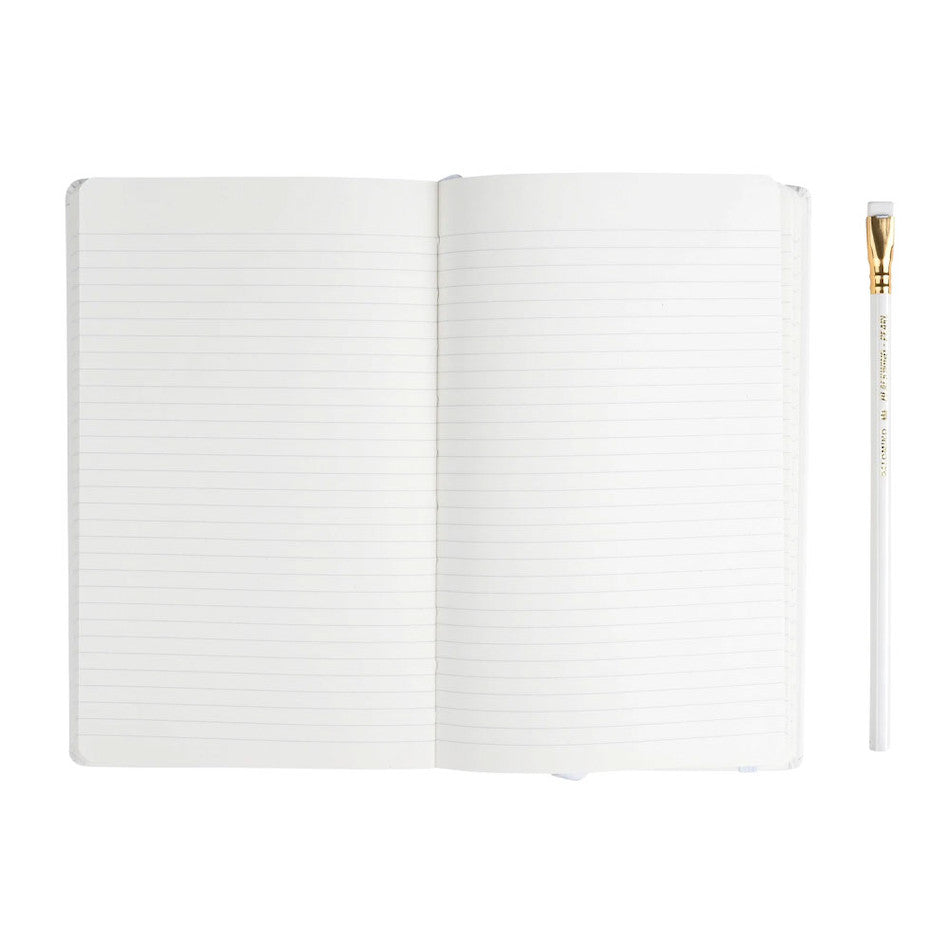 Blackwing Slate Notebook and Pencil Set White A5 by Blackwing at Cult Pens