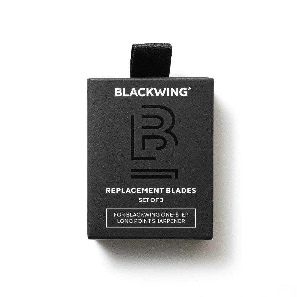 Blackwing One-step Sharpener Replacement Blades Set of 3 by Blackwing at Cult Pens
