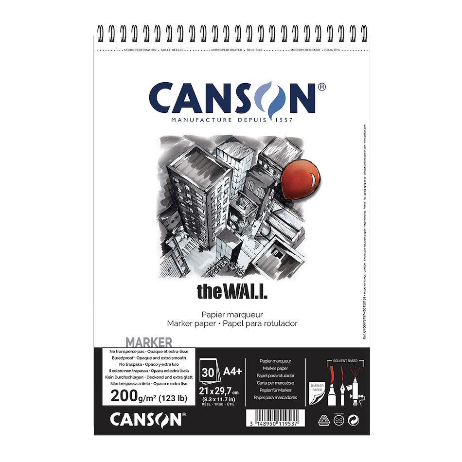 Canson The Wall Spiral Pad A4 by Canson at Cult Pens