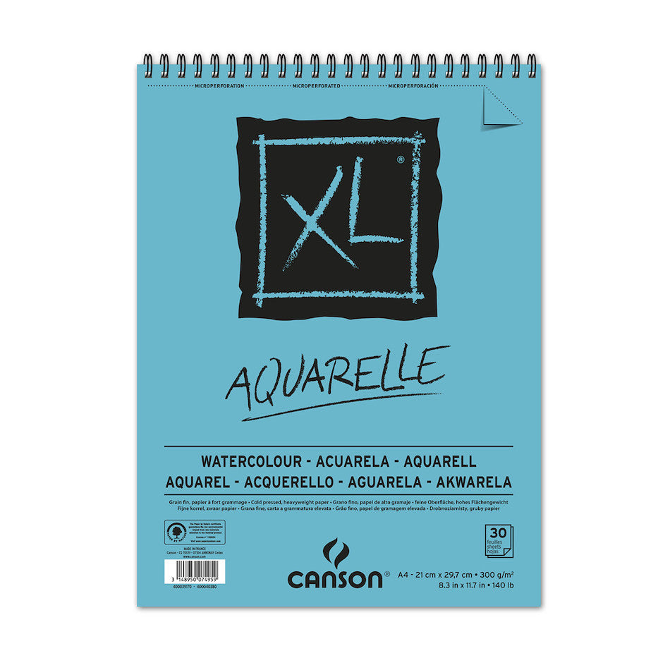 Aquarelle Spiral Pad A4