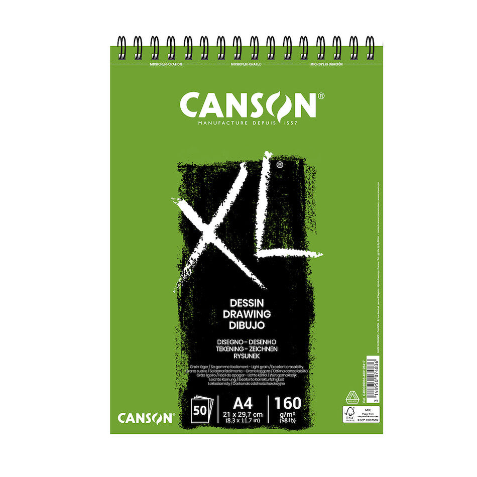 Canson XL Drawing Spiral Pad A4 by Canson at Cult Pens