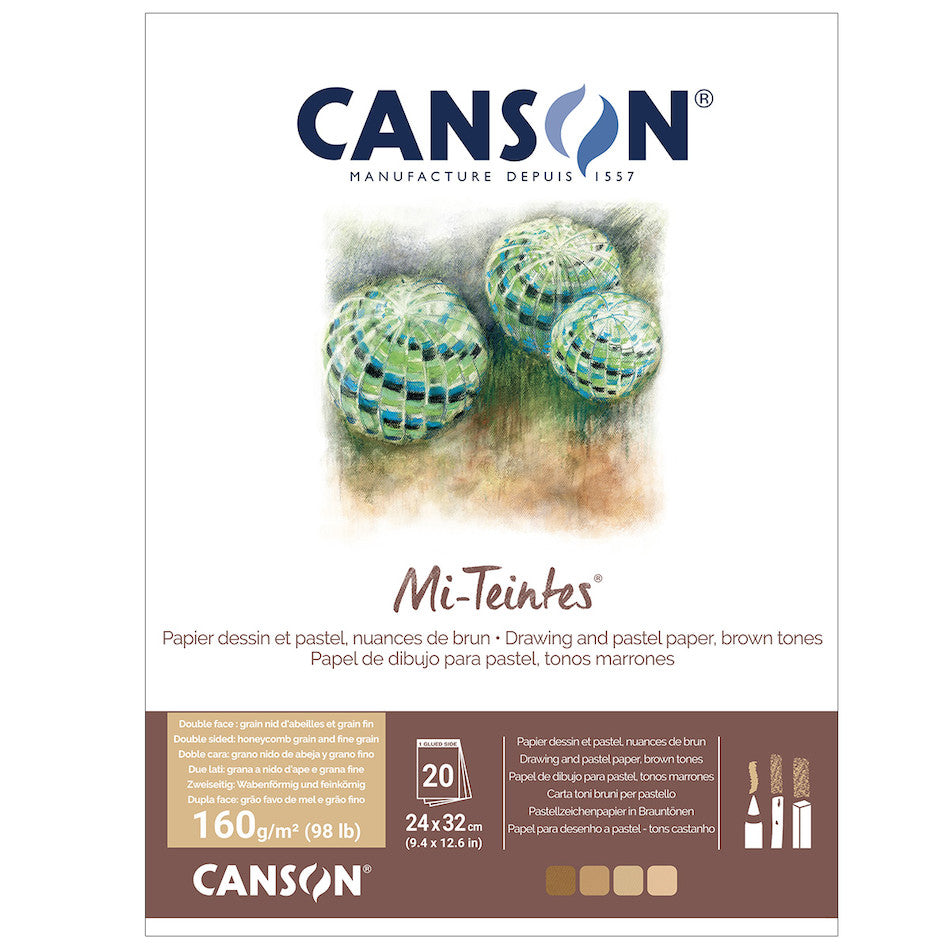 Canson Mi-Teintes Pastel Craft Pad 24 x 32 by Canson at Cult Pens
