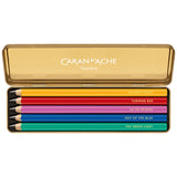 Caran d'Ache Maxi Graphite Pencil Set of 5 by Caran d'Ache at Cult Pens