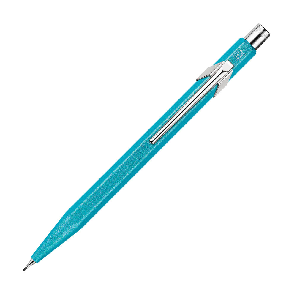 Caran d'Ache 844 Colormat-X Mechanical Pencil Turquoise by Caran d'Ache at Cult Pens