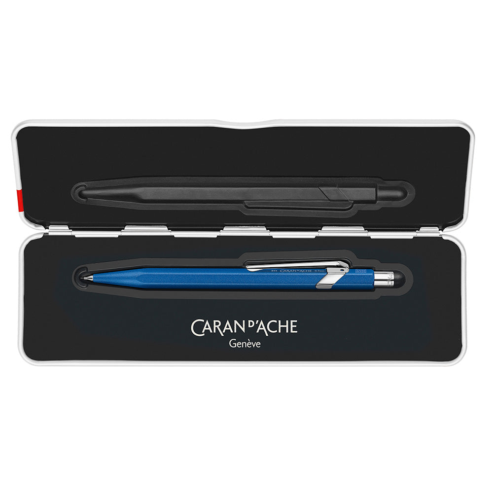 Caran d'Ache 844 Colormat-X Mechanical Pencil in Slimpack Blue by Caran d'Ache at Cult Pens
