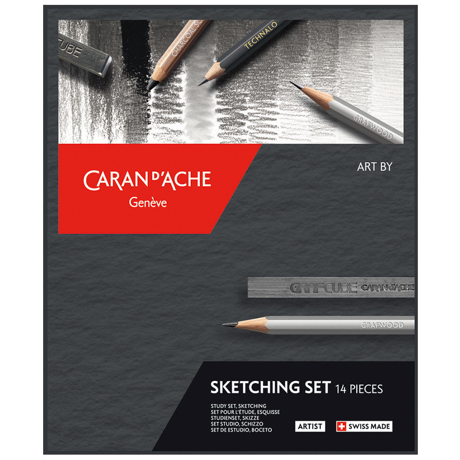 Caran d'Ache Artist Art By Sketching Set by Caran d'Ache at Cult Pens