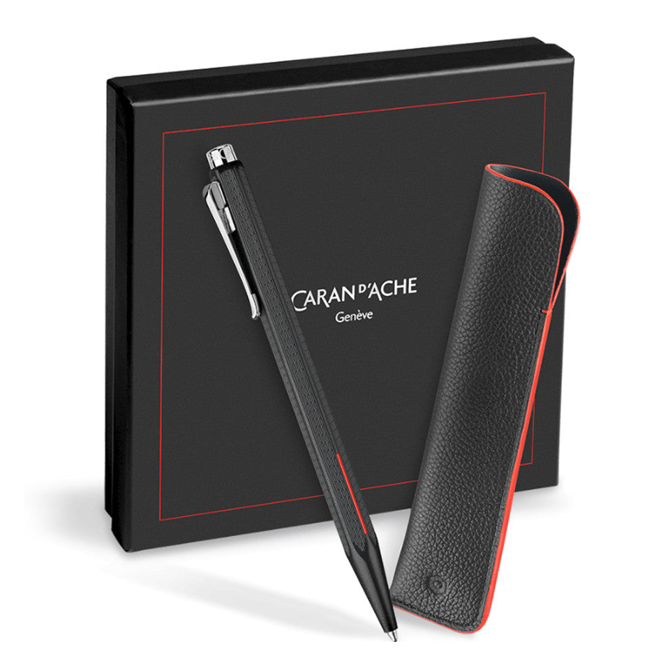 Caran d'Ache Ecridor Ballpoint Pen Racing + Pen Case by Caran d'Ache at Cult Pens