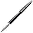 Caran d'Ache Leman Slim Ebony Fountain Pen by Caran d'Ache at Cult Pens