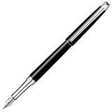 Caran d'Ache Leman Slim Ebony Fountain Pen by Caran d'Ache at Cult Pens