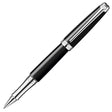 Caran d'Ache Leman Ebony Rollerball Pen Silver Trim by Caran d'Ache at Cult Pens