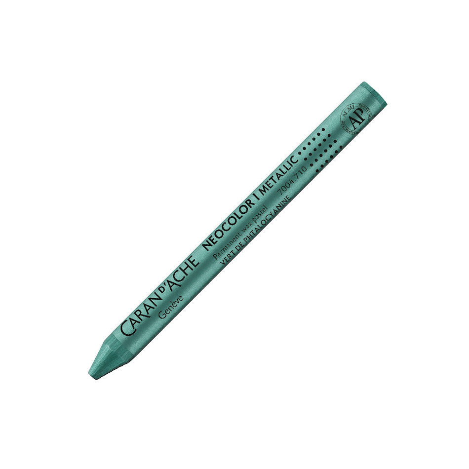Caran D'Ache Neocolor I Wachsmalstift – Metallic Gold (7004.499), Hochwertiger Kunst-Stift Für Kreative