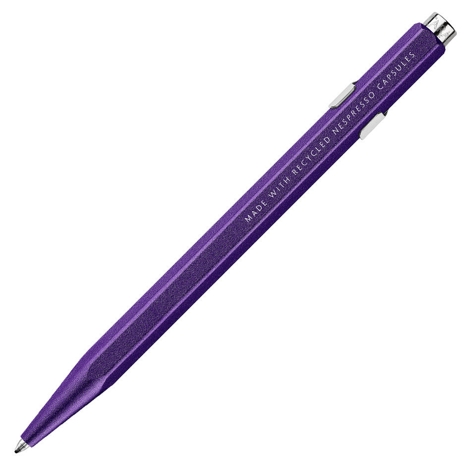 Caran d'Ache 849 Ballpoint Pen Nespresso Arpeggio Purple Limited Edition by Caran d'Ache at Cult Pens