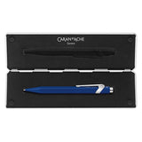 Caran d'Ache 849 Rollerball Pen with Slimpack Blue by Caran d'Ache at Cult Pens
