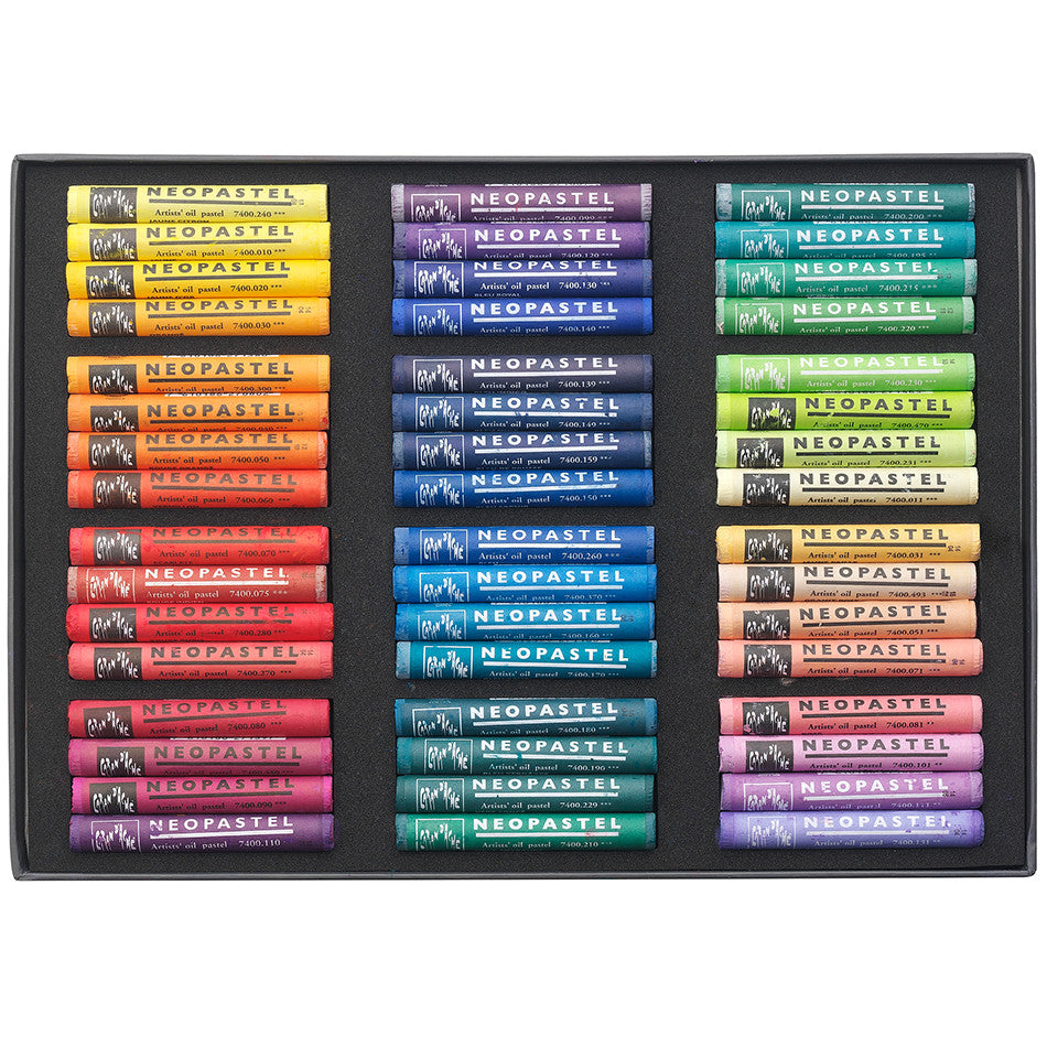 Caran d'Ache Neopastel Oil Pastel Box of 96 by Caran d'Ache at Cult Pens