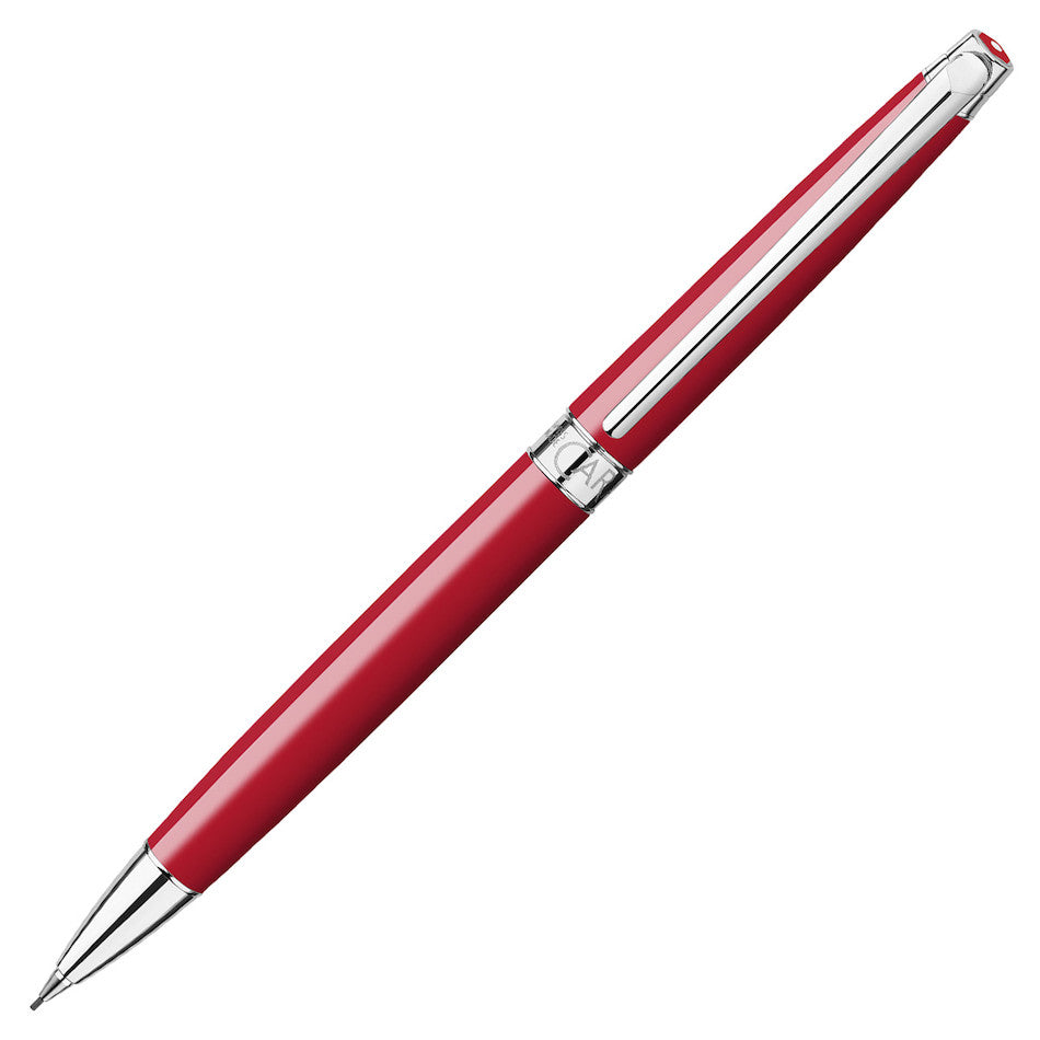 Caran d'Ache Leman Slim Mechanical Pencil Scarlet by Caran d'Ache at Cult Pens