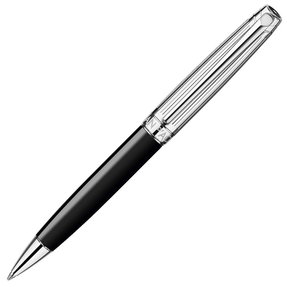 Caran d'Ache Leman Ballpoint Pen Bicolor Black by Caran d'Ache at Cult Pens