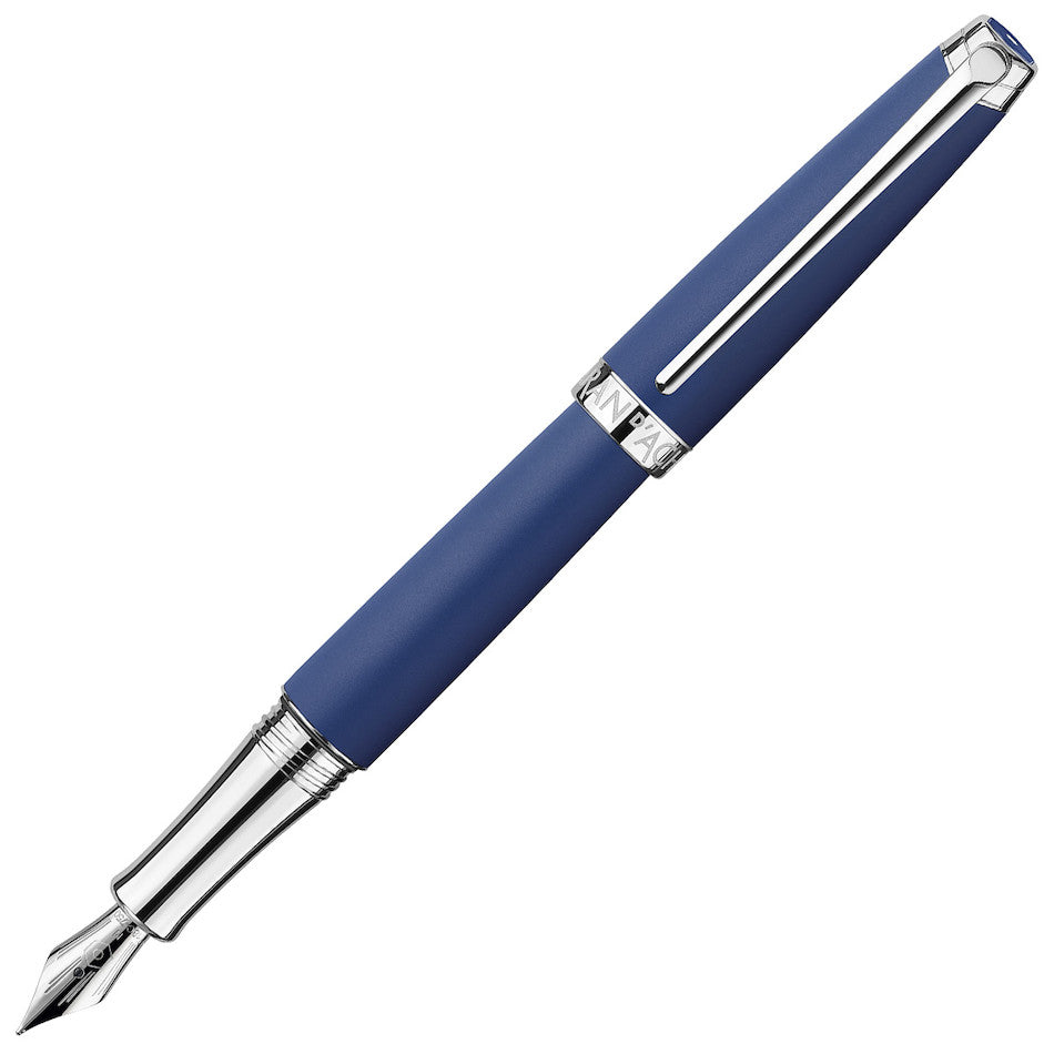 Caran d'Ache Leman Fountain Pen Blue Night by Caran d'Ache at Cult Pens