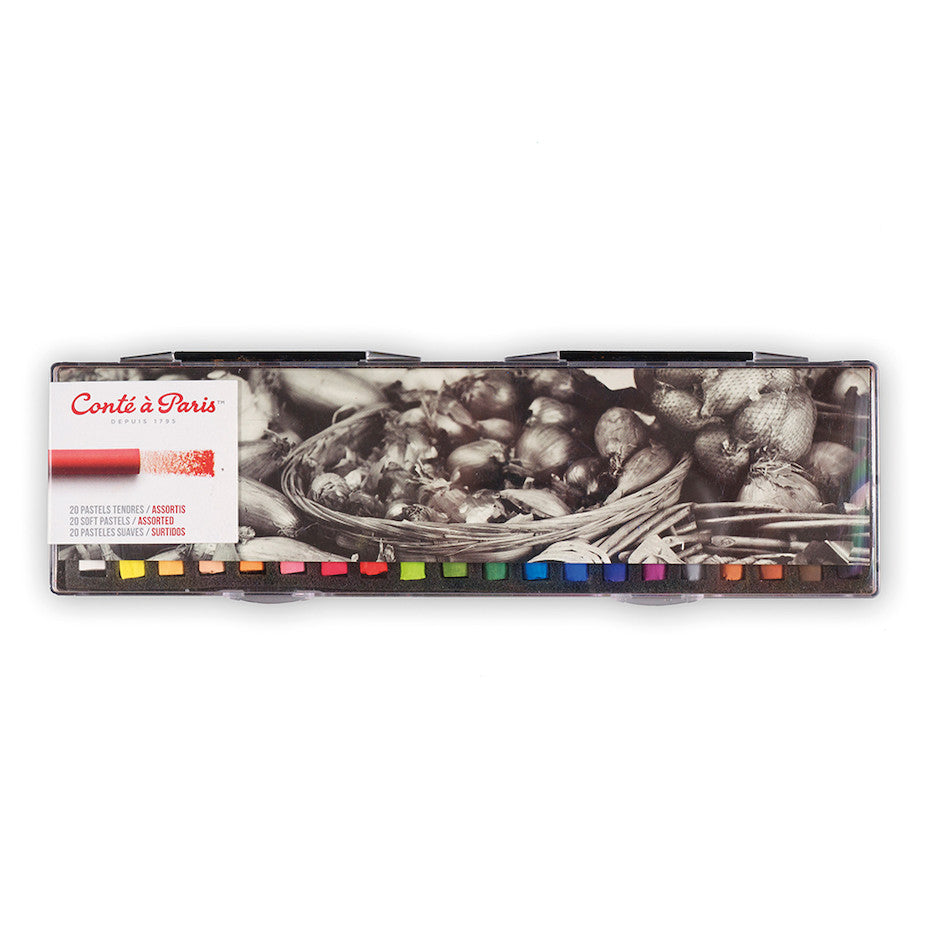 Conté à Paris Soft Pastel Set of 20 Assorted by Conté à Paris at Cult Pens
