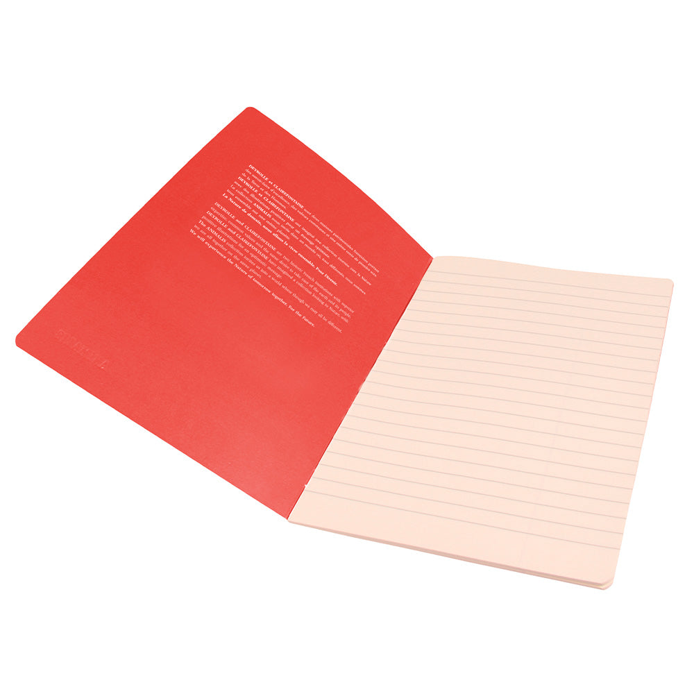 Clairefontaine Animalis, Stapled Notebook A5 Lined by Clairefontaine at Cult Pens