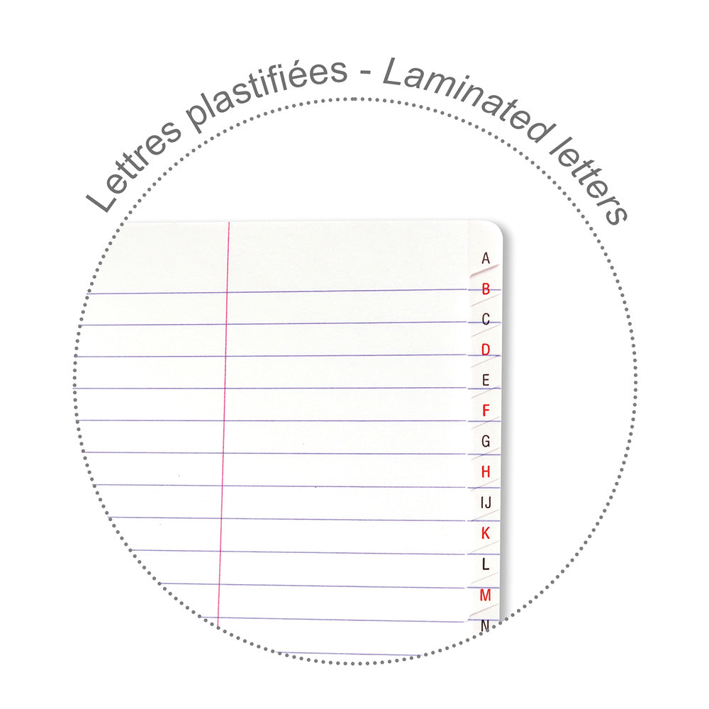 Clairefontaine Animalis, Wirebound Index Notebook Lined by Clairefontaine at Cult Pens