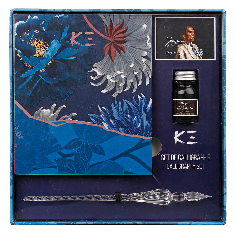 Clairefontaine x K-3 Kenzo Calligraphy set 21x21 by Clairefontaine at Cult Pens