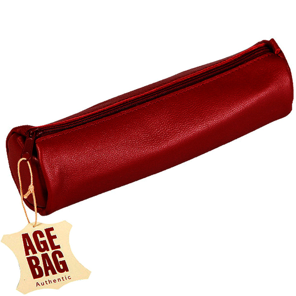 Clairefontaine Age Bag Round Leather Pencil Case by Clairefontaine at Cult Pens