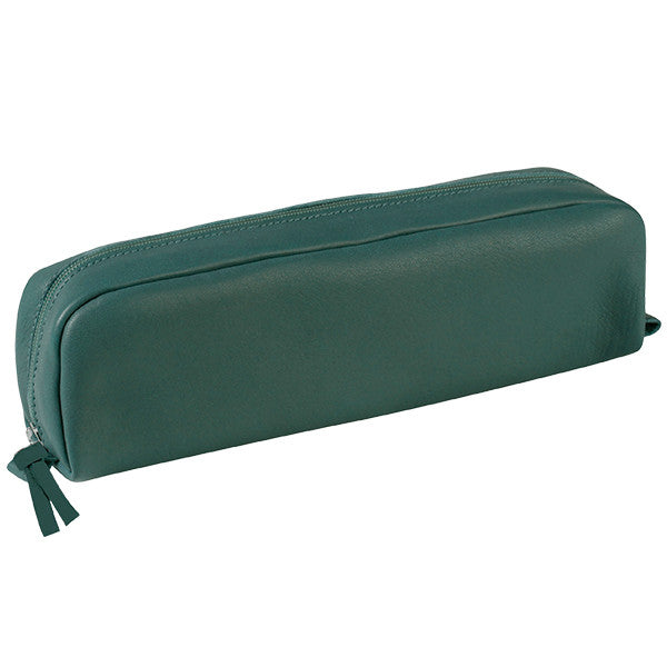 Clairefontaine Rectangular Leather Pencil Case by Clairefontaine at Cult Pens