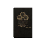 Clairefontaine Flying Spirit Notebook Black Cover 75x120 by Clairefontaine at Cult Pens