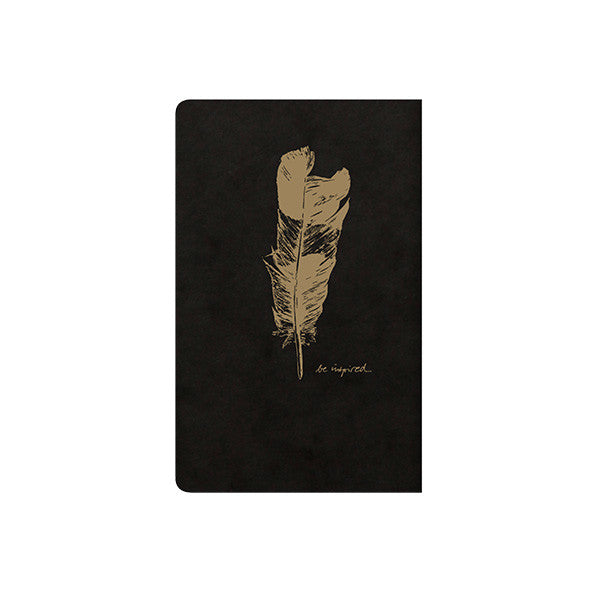 Clairefontaine Flying Spirit Notebook Black Cover 75x120 by Clairefontaine at Cult Pens