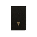 Clairefontaine Flying Spirit Notebook Black Cover 75x120 by Clairefontaine at Cult Pens
