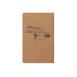 Clairefontaine Flying Spirit Notebook Kraft Cover 75x120 by Clairefontaine at Cult Pens