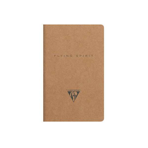 Clairefontaine Flying Spirit Notebook Kraft Cover 75x120 by Clairefontaine at Cult Pens