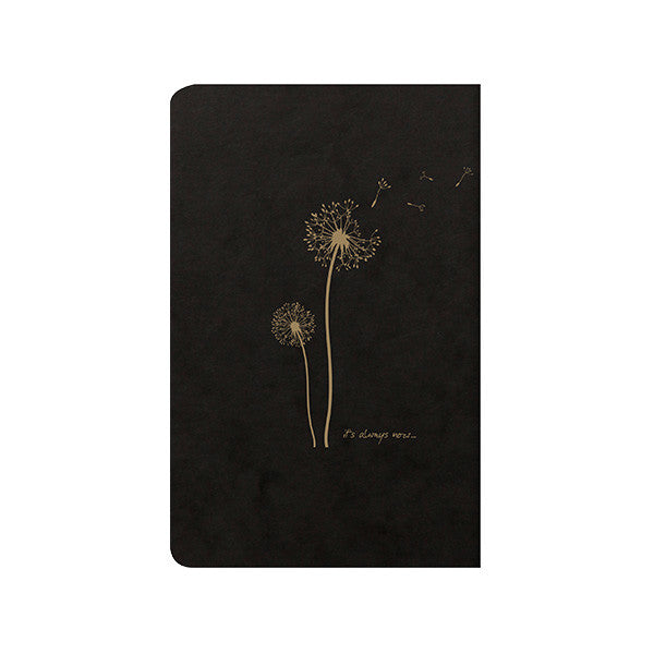 Clairefontaine Flying Spirit Notebook Black Cover 110x170 by Clairefontaine at Cult Pens